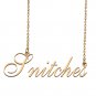 Custom Made Delicate Any Name Necklace for Mother Girlfriend Snitches