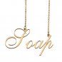 Custom Made Delicate Any Name Necklace for Mother Girlfriend Soap