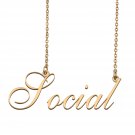 Custom Made Delicate Any Name Necklace for Mother Girlfriend Social Custom Made Delicate Any Name Necklace for Mother Girlfriend Social