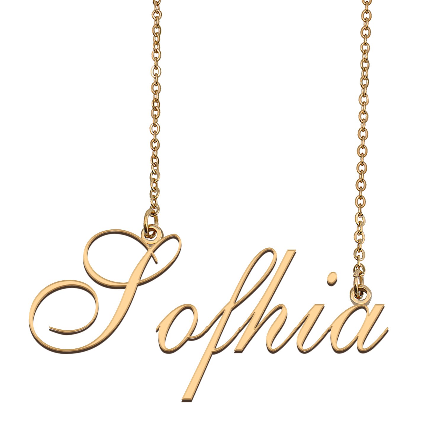 Custom Made Delicate Any Name Necklace for Mother Girlfriend Sofhia