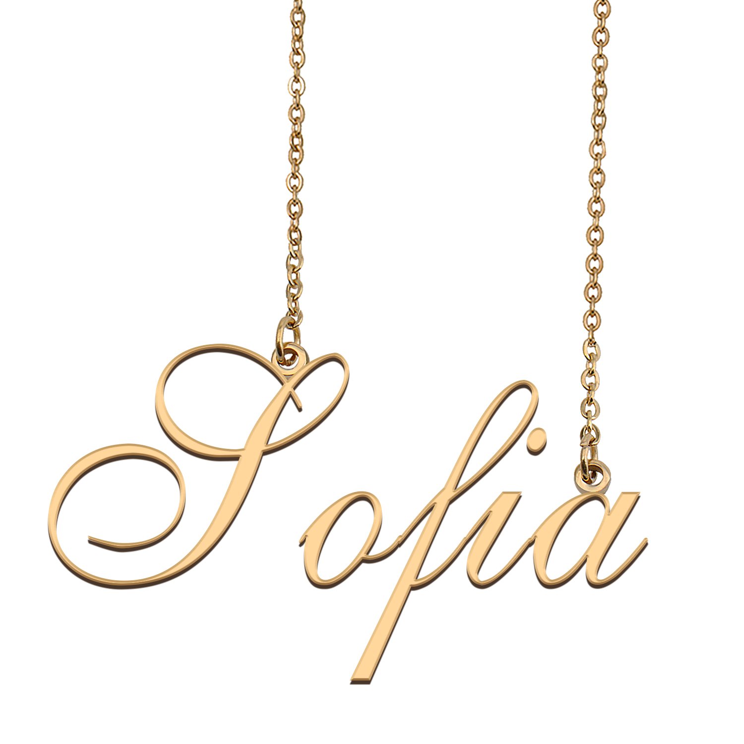 Custom Made Delicate Any Name Necklace for Mother Girlfriend Sofia