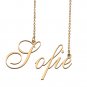 Custom Made Delicate Any Name Necklace for Mother Girlfriend Sofie