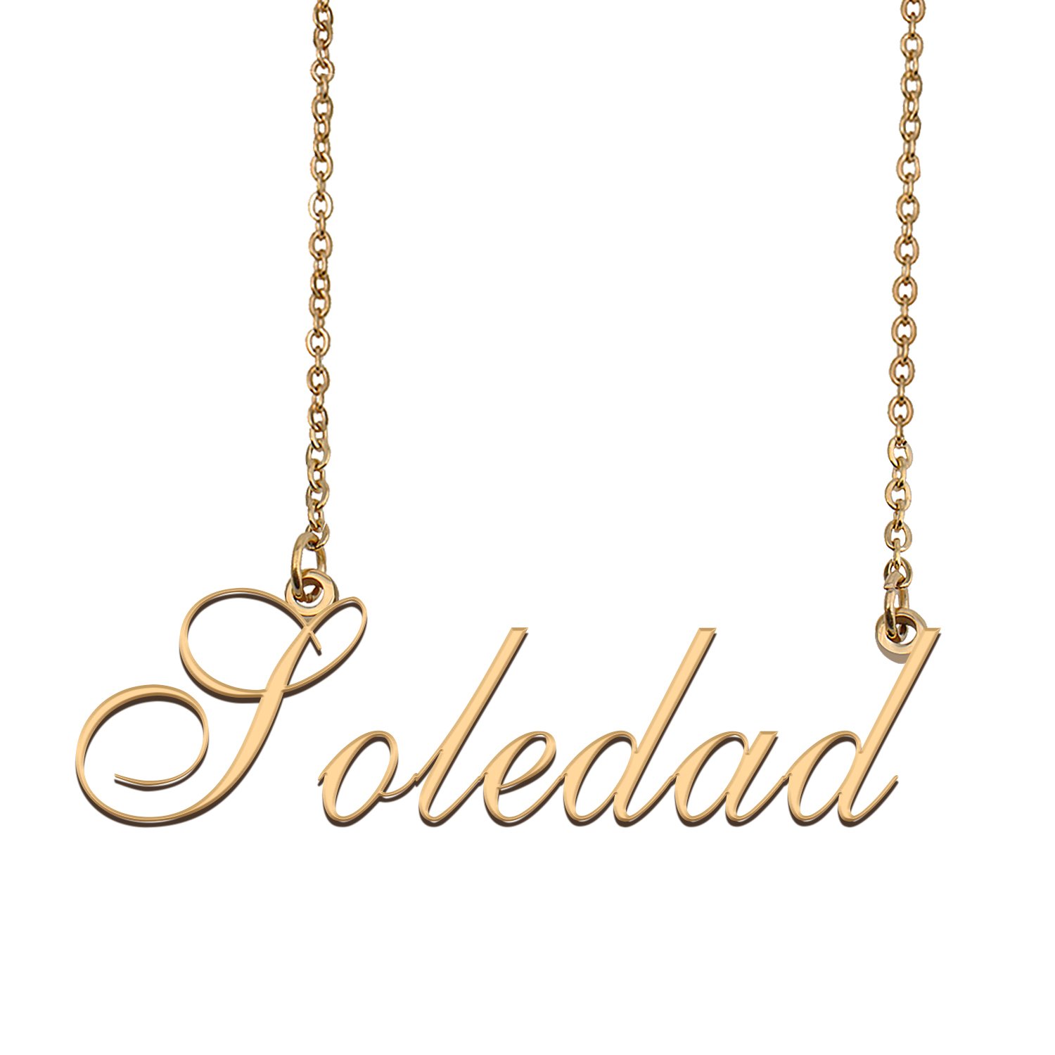 Custom Made Delicate Any Name Necklace for Mother Girlfriend Soledad
