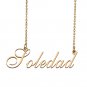 Custom Made Delicate Any Name Necklace for Mother Girlfriend Soledad