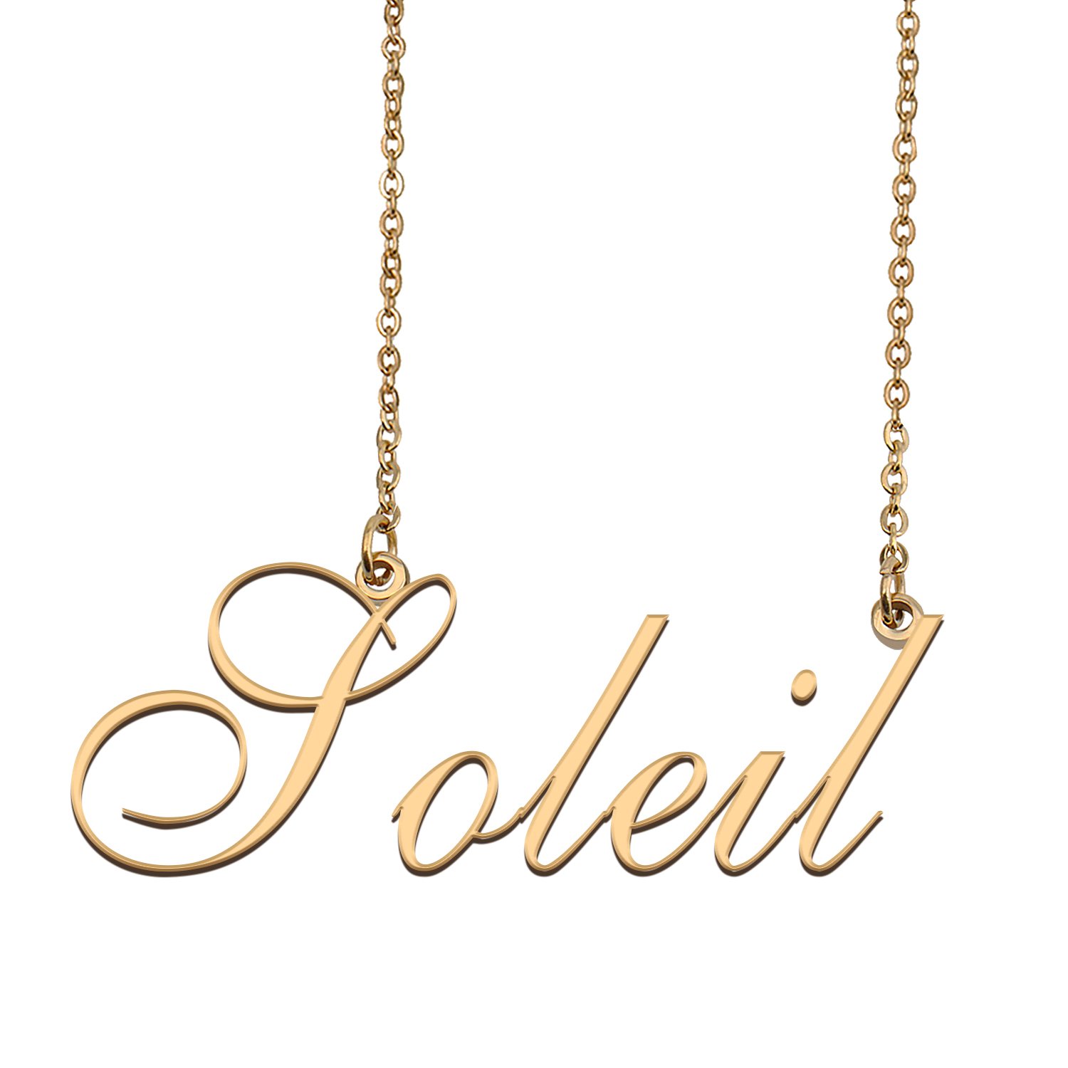 Custom Made Delicate Any Name Necklace for Mother Girlfriend Soleil