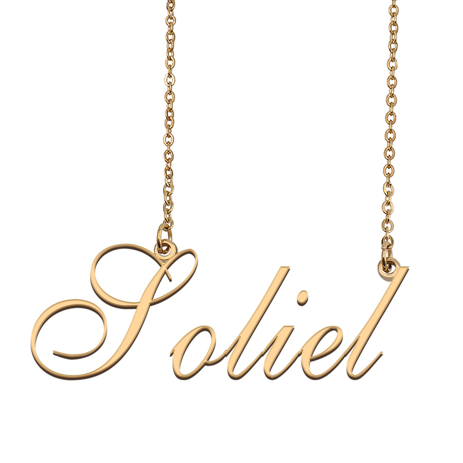 Custom Made Delicate Any Name Necklace for Mother Girlfriend Soliel