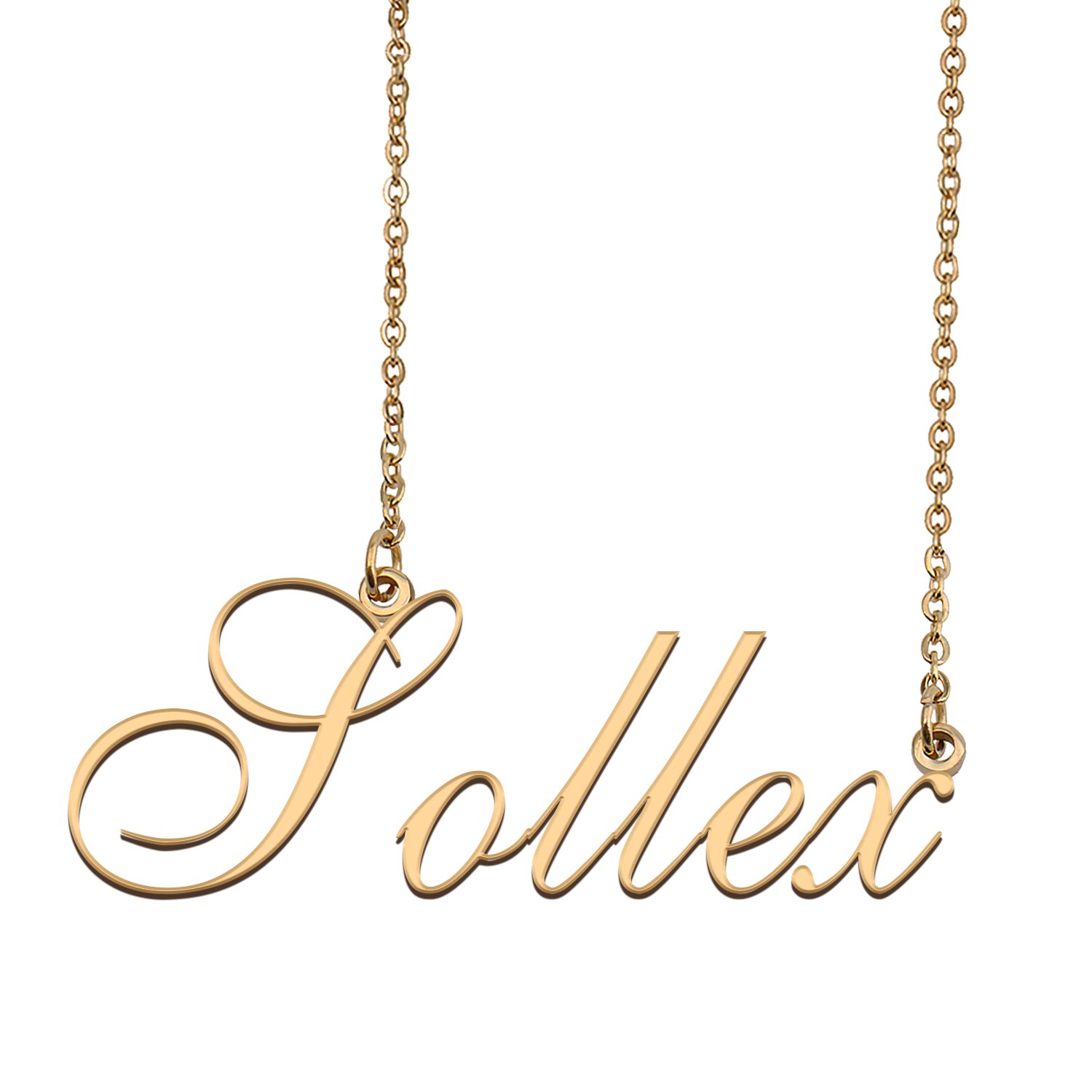 Custom Made Delicate Any Name Necklace for Mother Girlfriend Sollex
