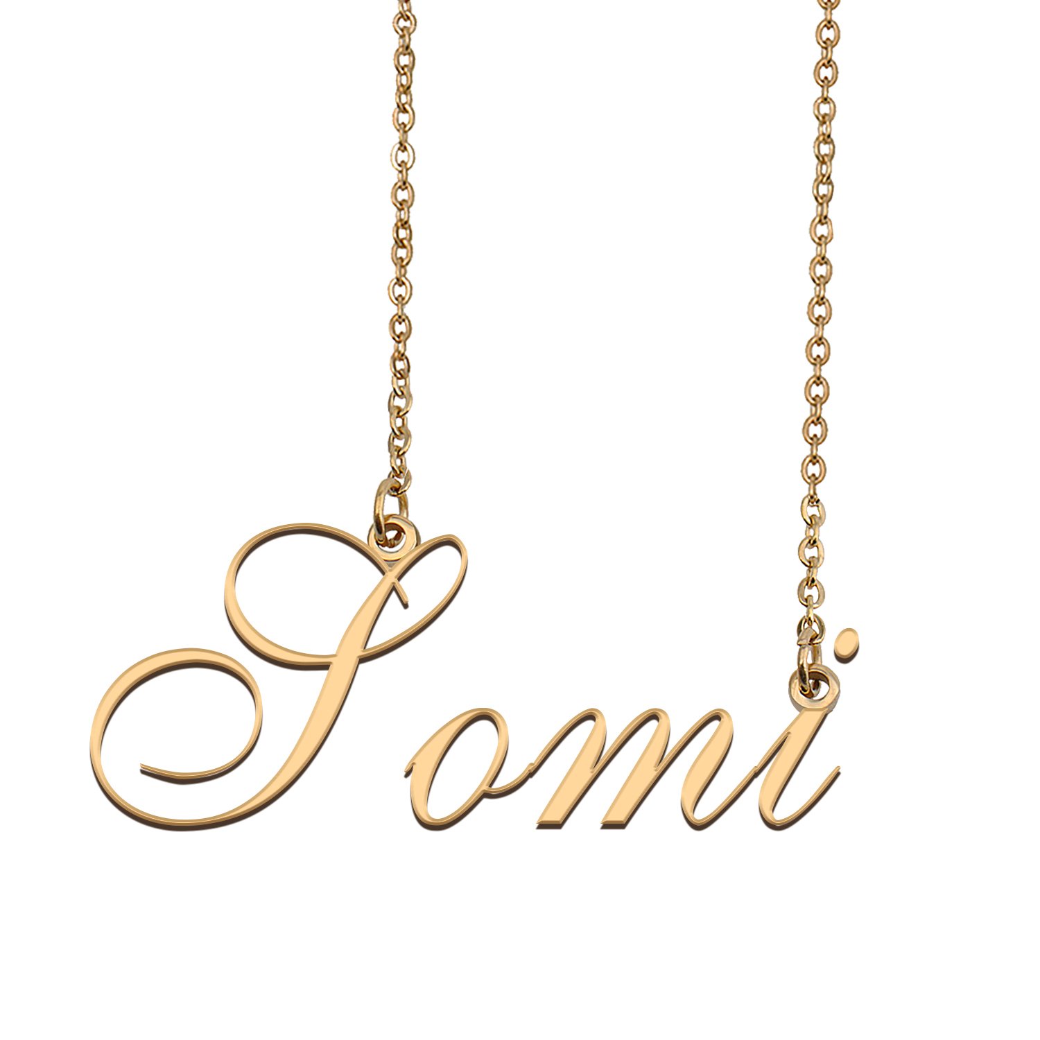 Custom Made Delicate Any Name Necklace for Mother Girlfriend Somi