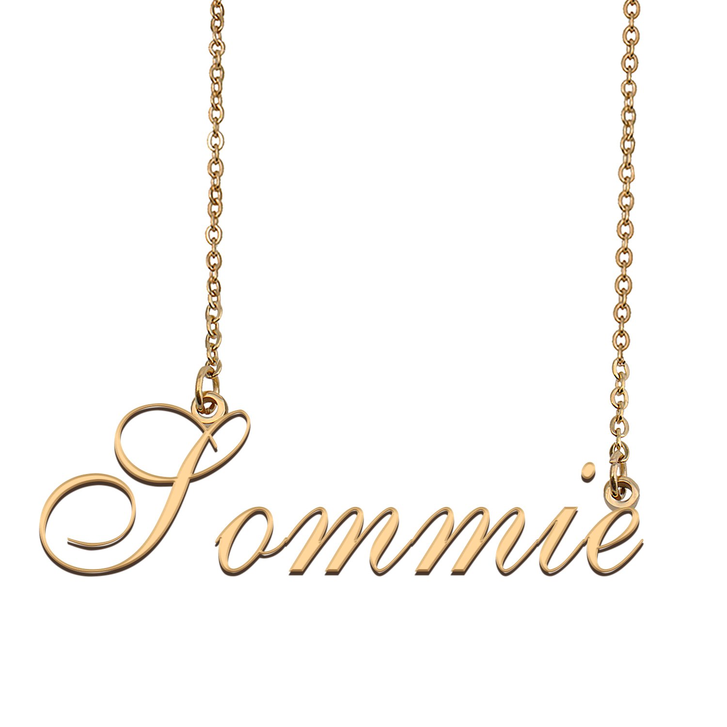 Custom Made Delicate Any Name Necklace for Mother Girlfriend Sommie