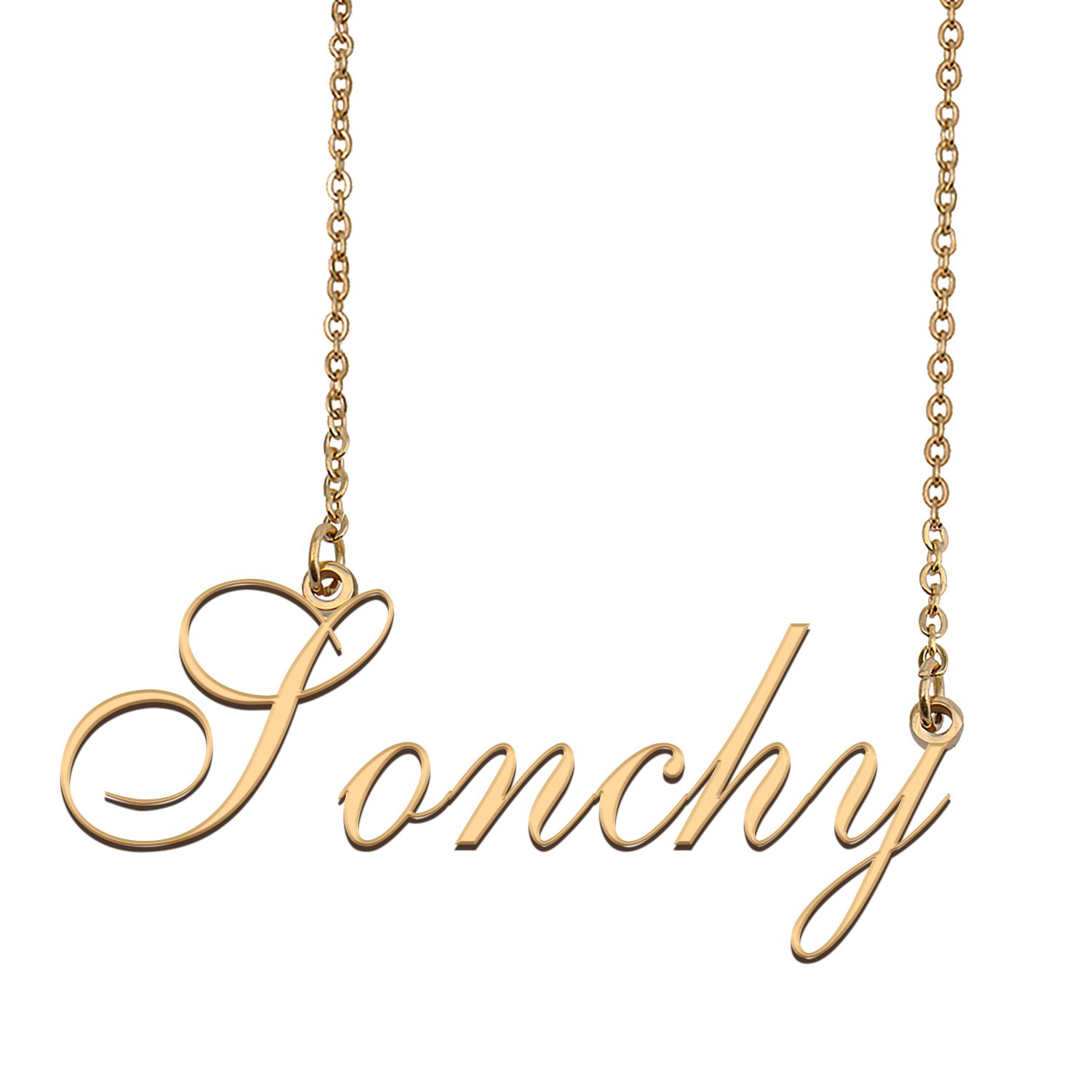 Custom Made Delicate Any Name Necklace for Mother Girlfriend Sonchy