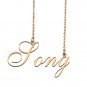 Custom Made Delicate Any Name Necklace for Mother Girlfriend Song