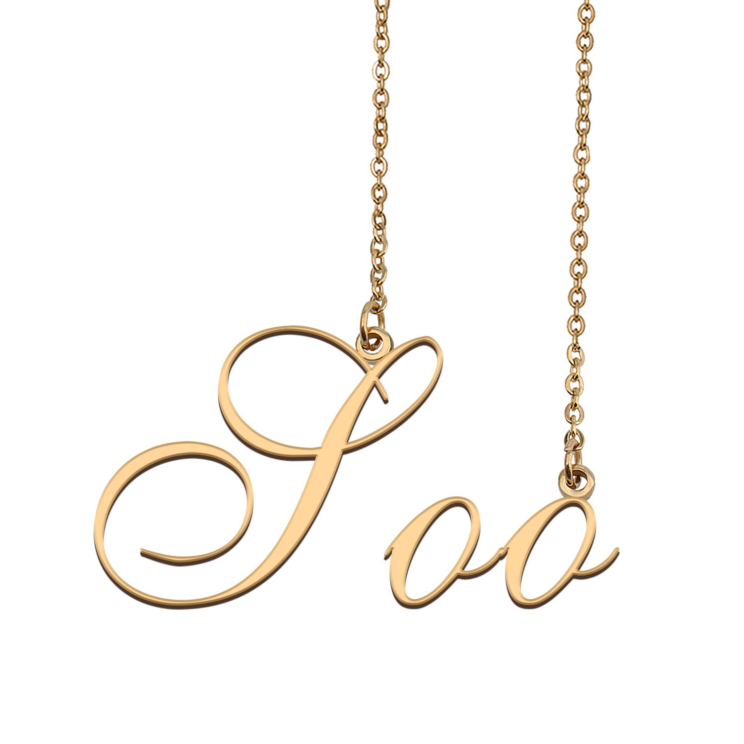 Custom Made Delicate Any Name Necklace for Mother Girlfriend Soo