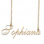 Custom Made Delicate Any Name Necklace for Mother Girlfriend Sophiana