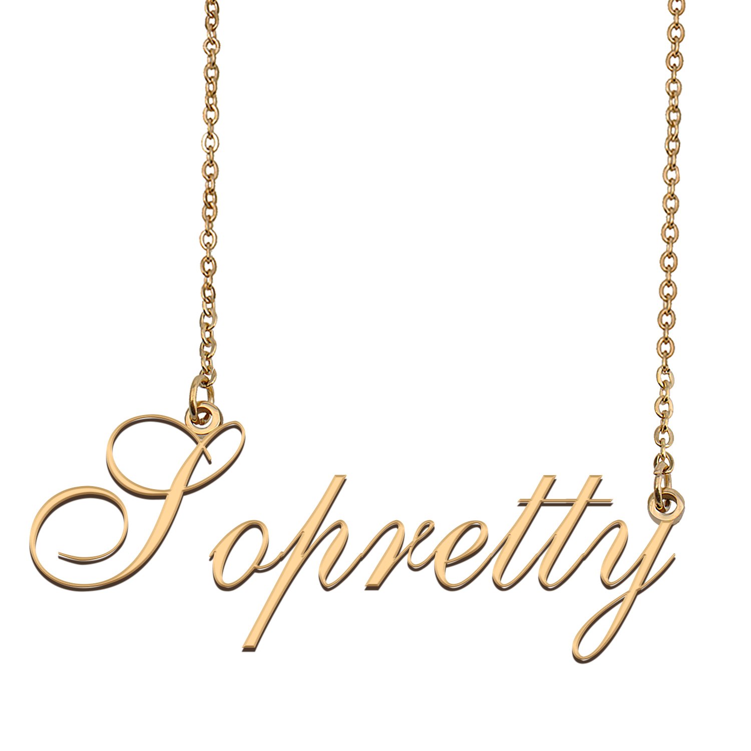 Custom Made Delicate Any Name Necklace for Mother Girlfriend Sopretty