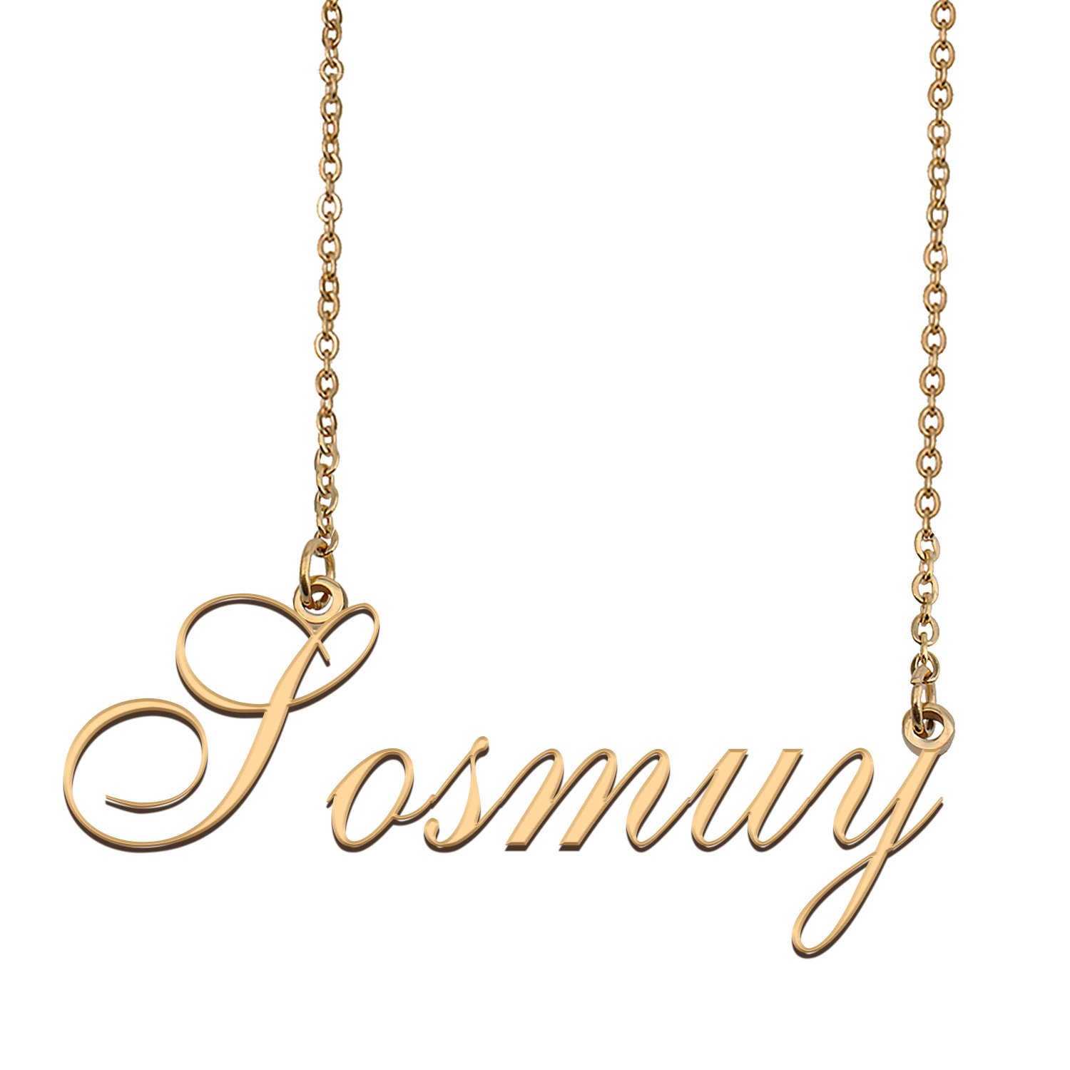 Custom Made Delicate Any Name Necklace for Mother Girlfriend Sosmuy