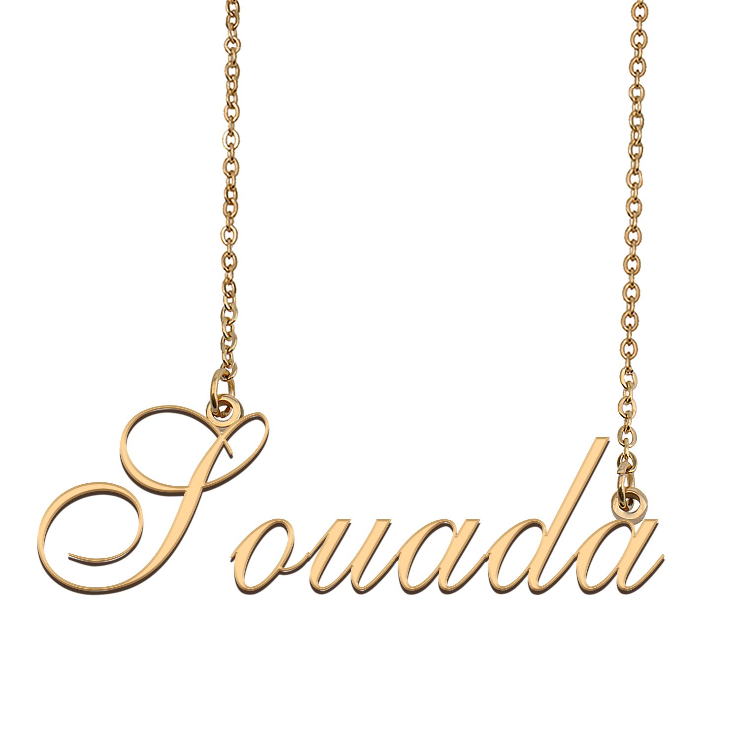 Custom Made Delicate Any Name Necklace for Mother Girlfriend Souada