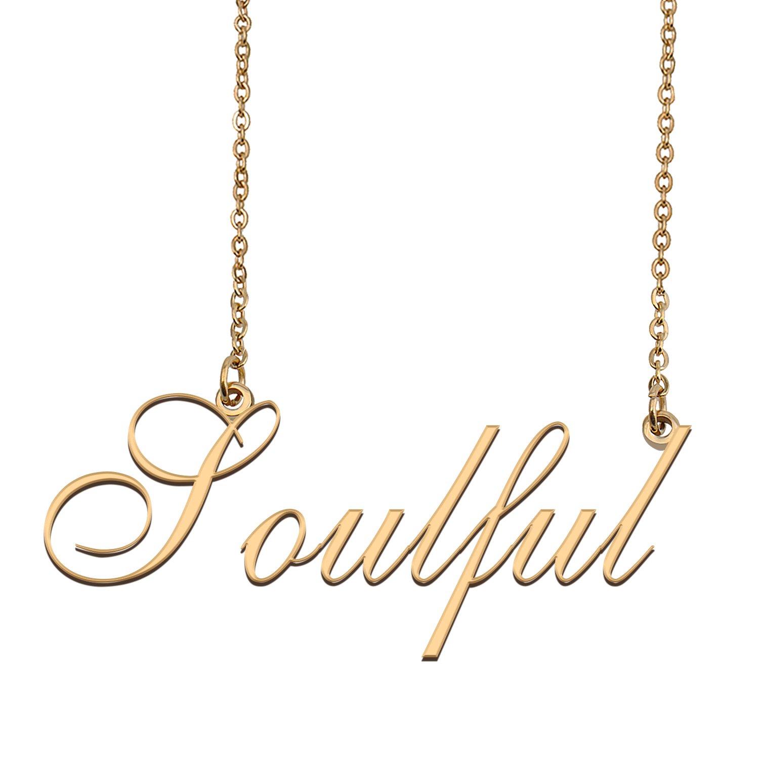 Custom Made Delicate Any Name Necklace for Mother Girlfriend Soulful