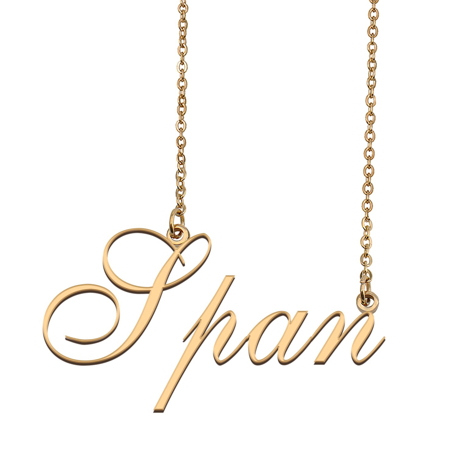Custom Made Delicate Any Name Necklace for Mother Girlfriend Span