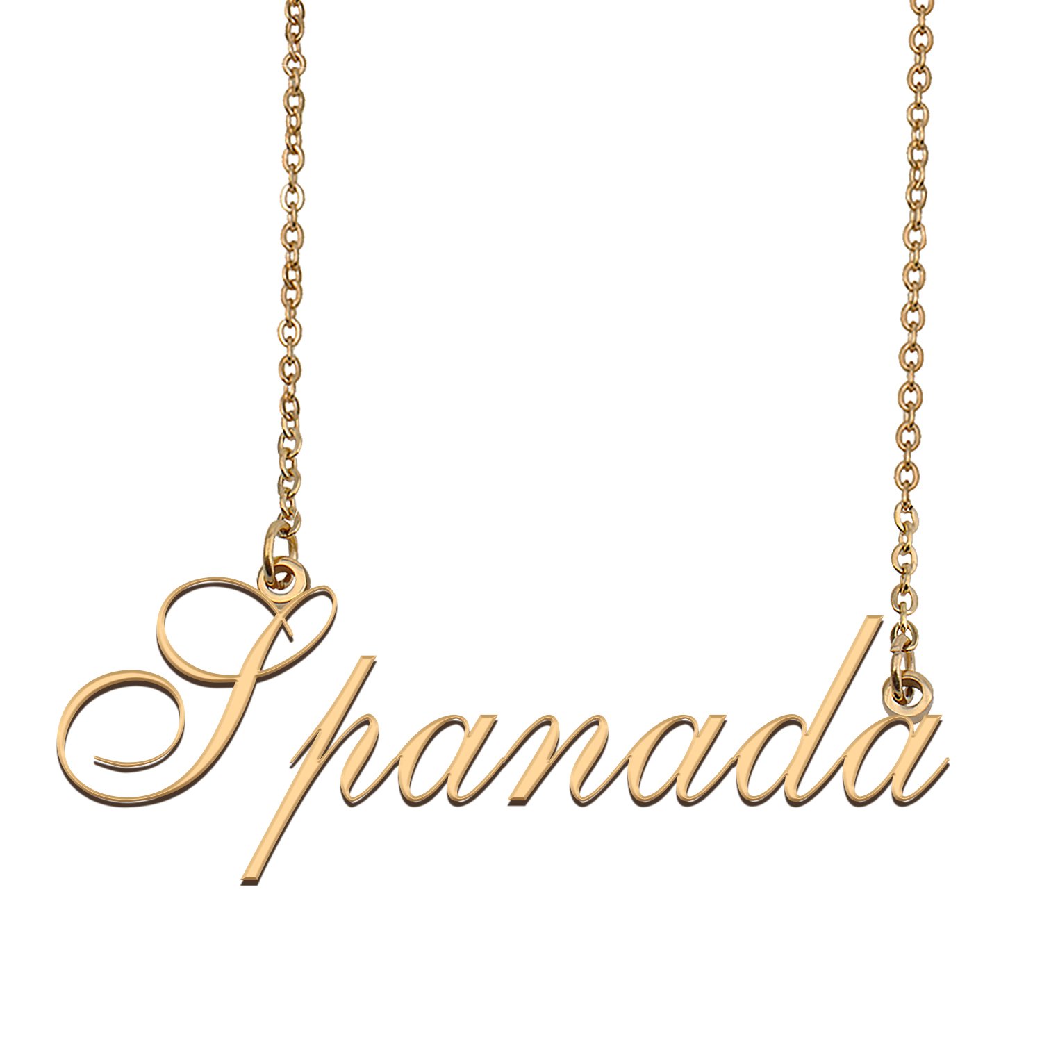 Custom Made Delicate Any Name Necklace for Mother Girlfriend Spanada