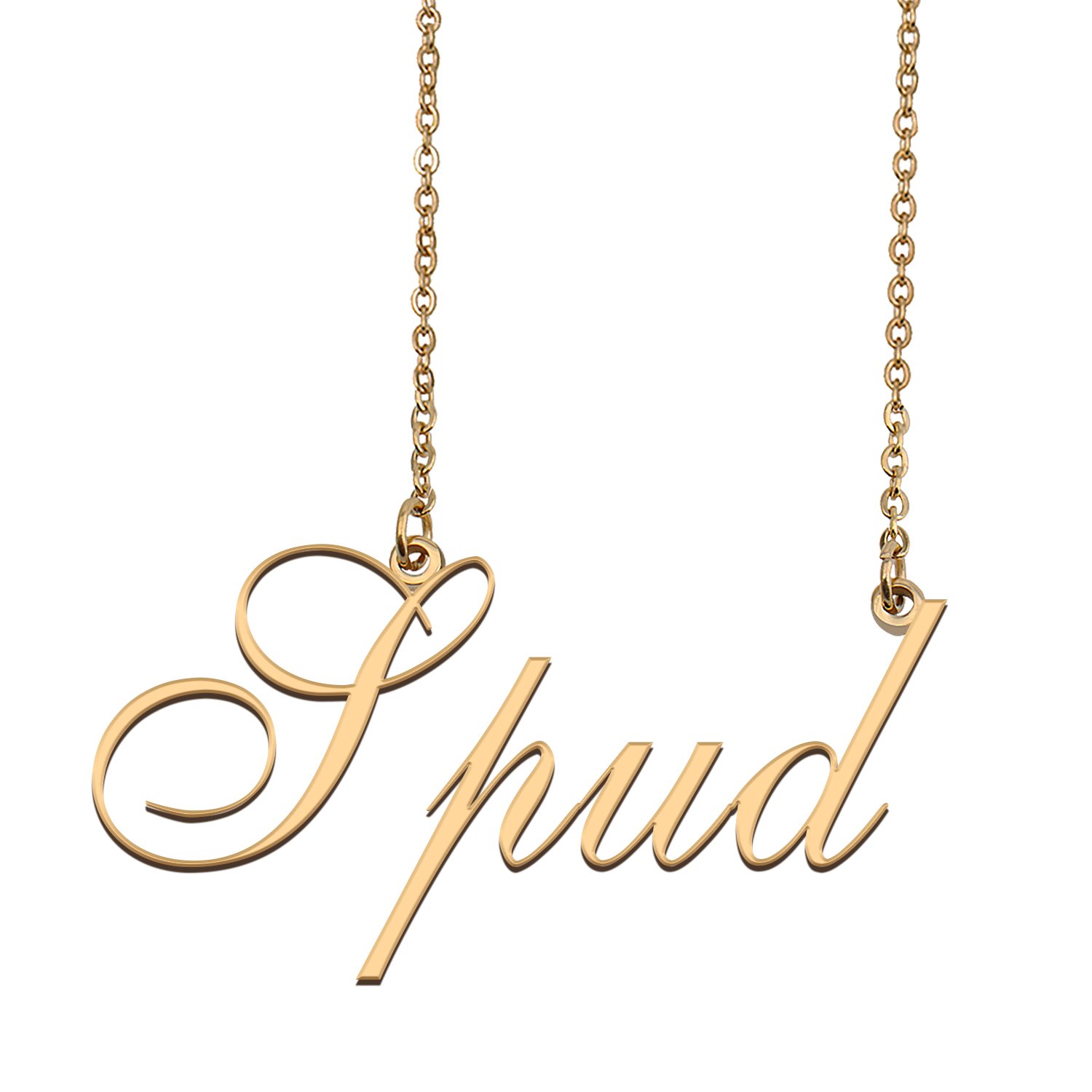 Custom Made Delicate Any Name Necklace for Mother Girlfriend Spud