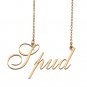 Custom Made Delicate Any Name Necklace for Mother Girlfriend Spud