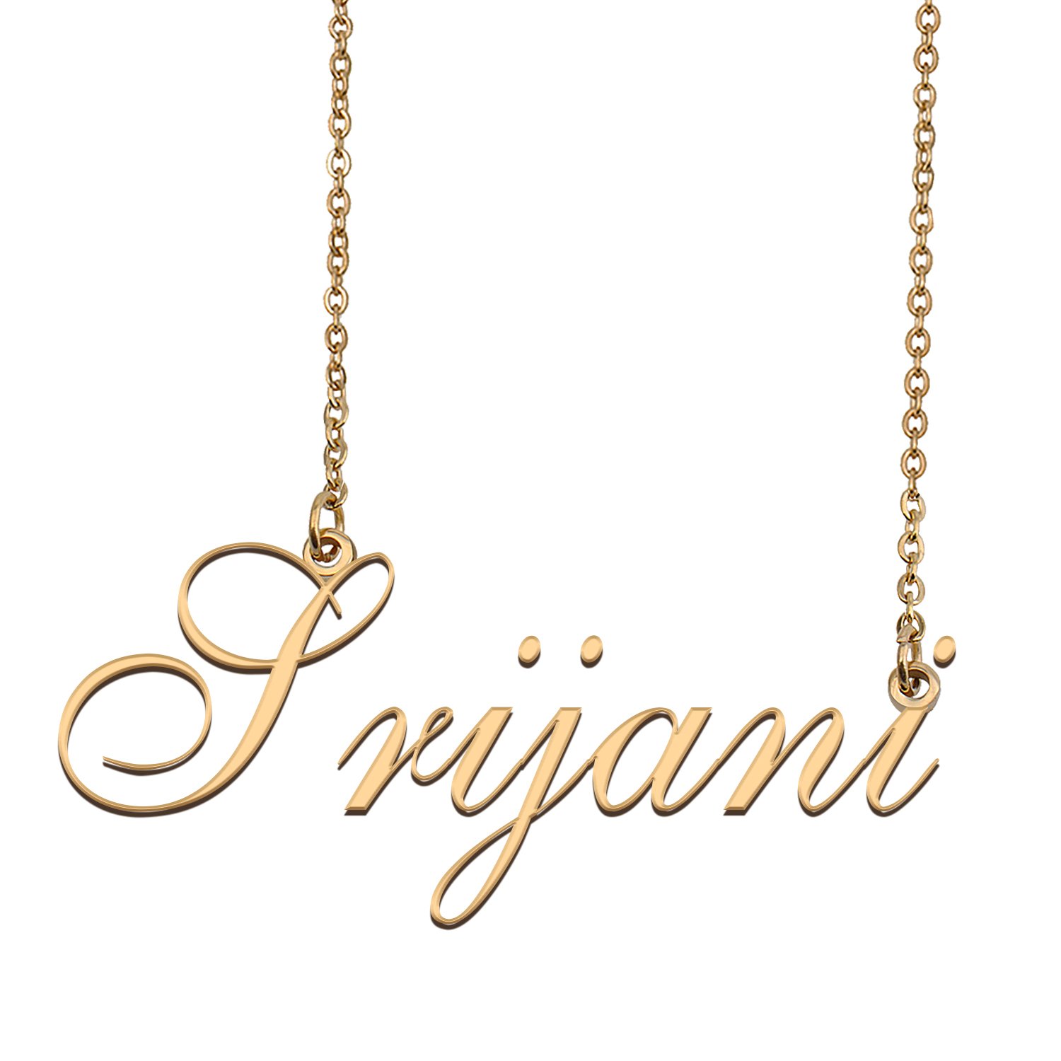 Custom Made Delicate Any Name Necklace for Mother Girlfriend Srijani