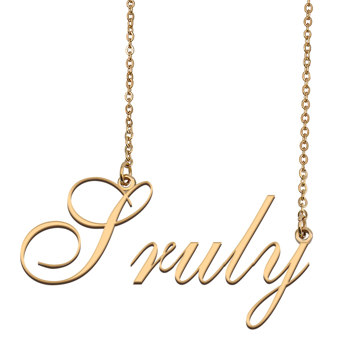 Custom Made Delicate Any Name Necklace for Mother Girlfriend Sruly