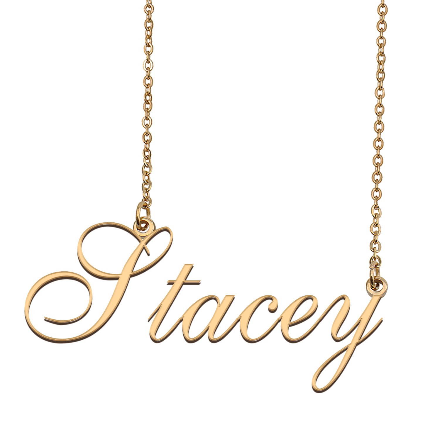 Custom Made Delicate Any Name Necklace for Mother Girlfriend Stacey