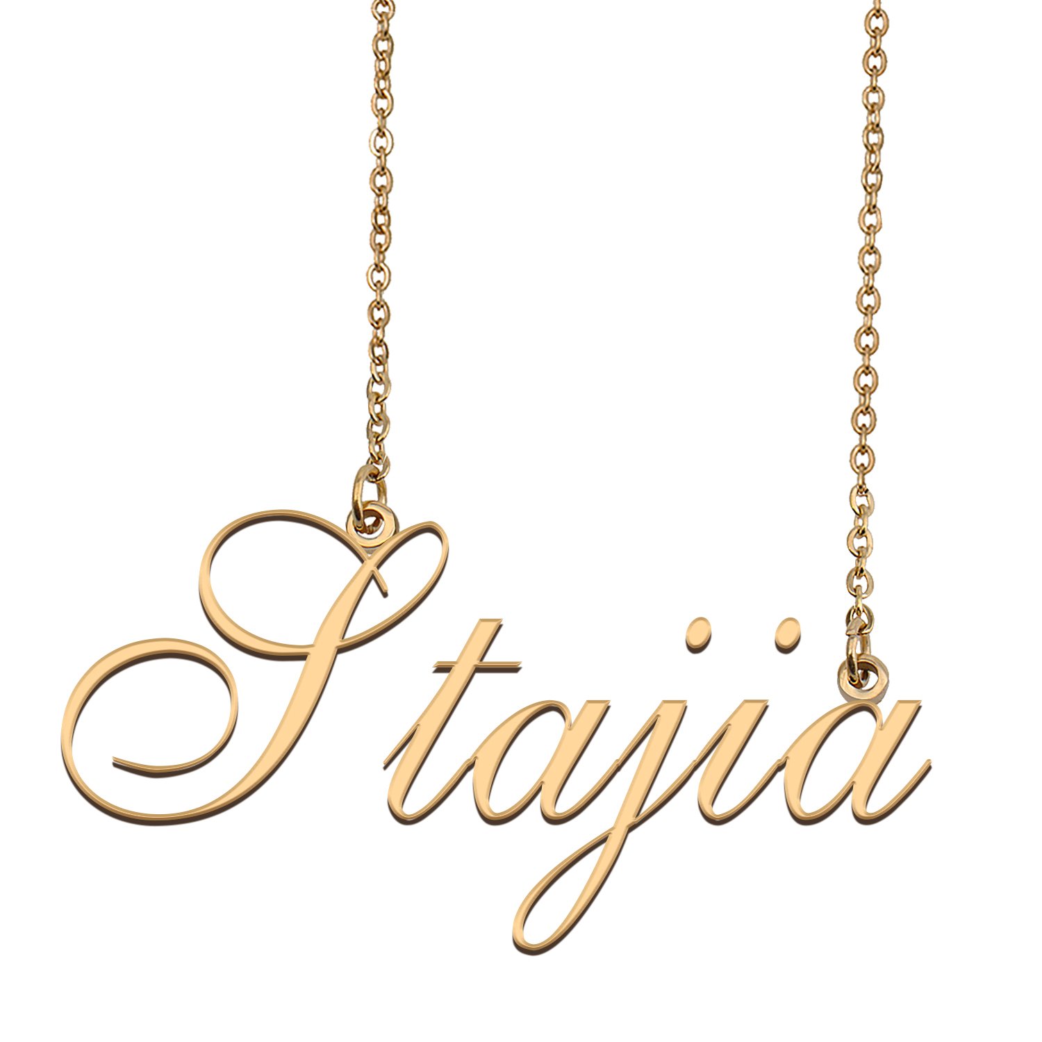 Custom Made Delicate Any Name Necklace for Mother Girlfriend Stajia