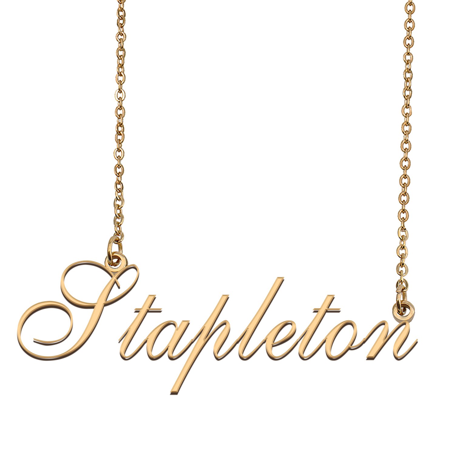 Custom Made Delicate Any Name Necklace for Mother Girlfriend Stapleton
