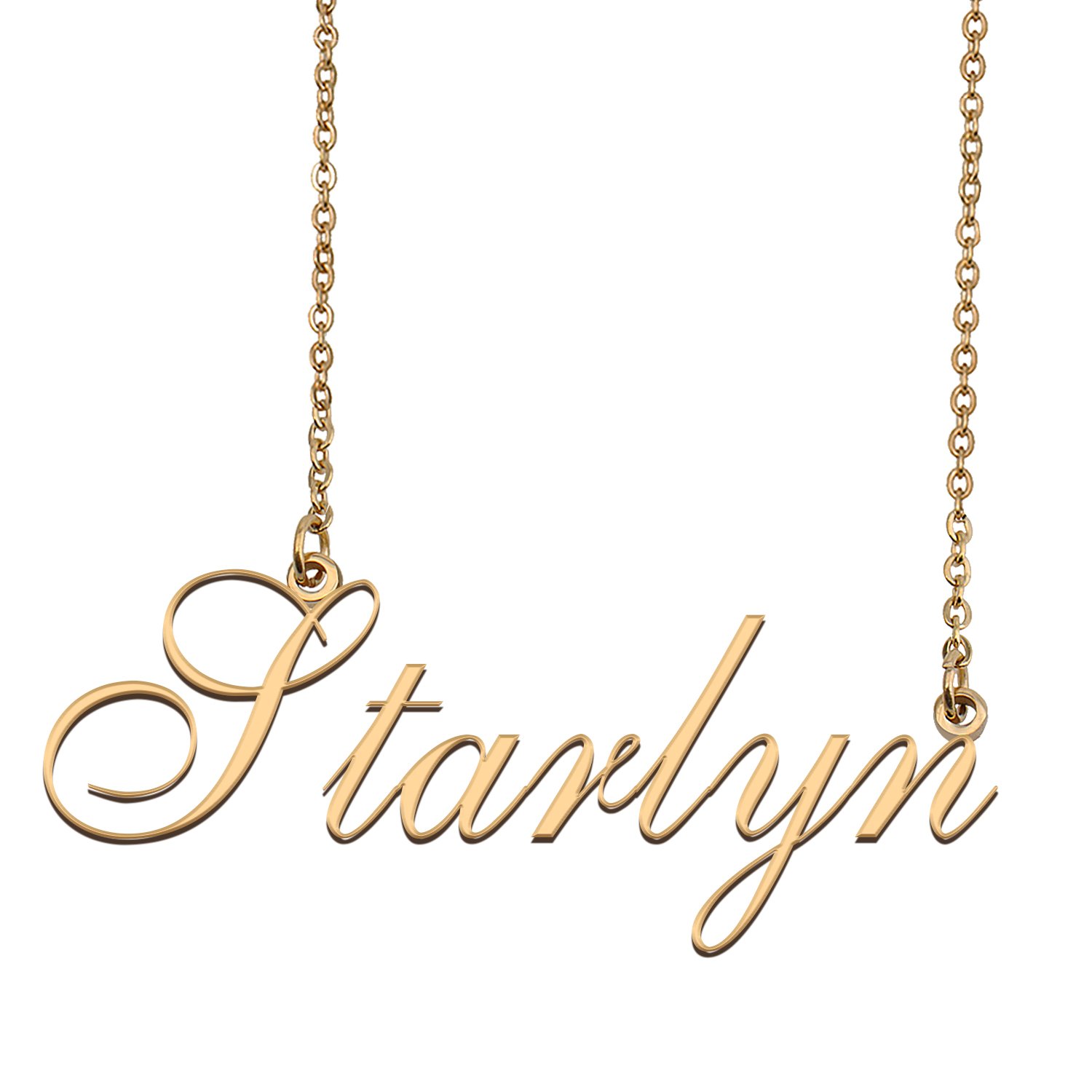 Custom Made Delicate Any Name Necklace for Mother Girlfriend Starlyn