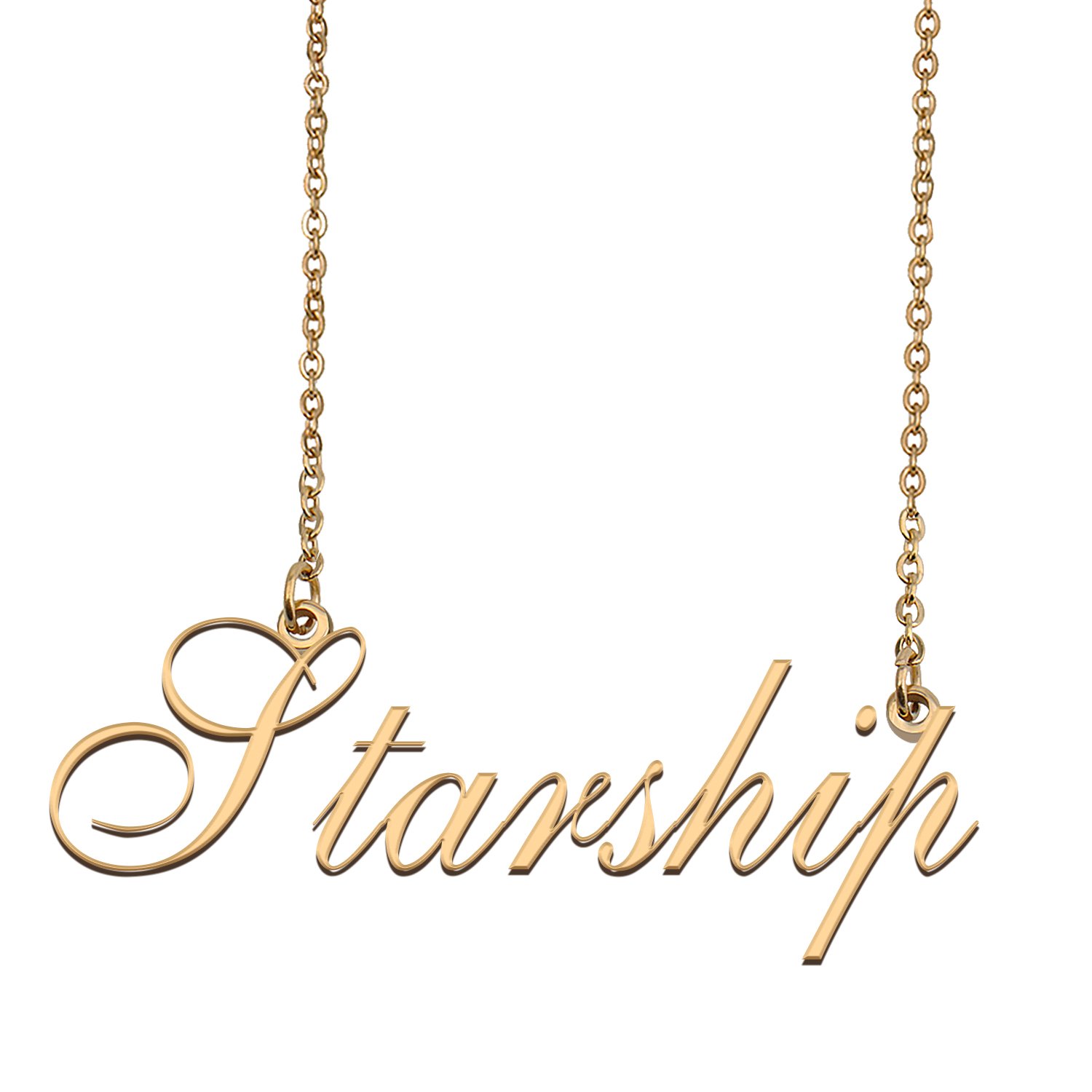 Custom Made Delicate Any Name Necklace for Mother Girlfriend Starship