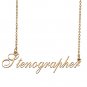 Custom Made Delicate Any Name Necklace for Mother Girlfriend Stenographer