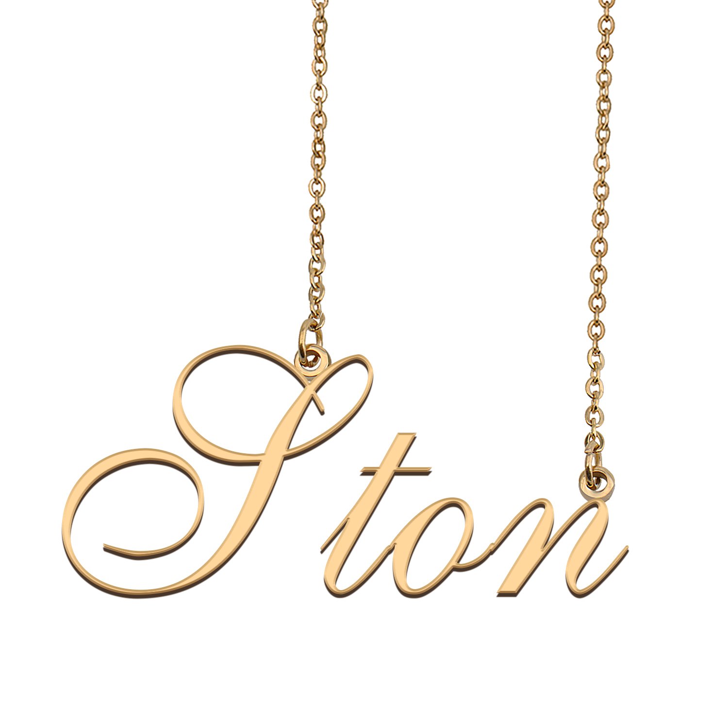 Custom Made Delicate Any Name Necklace for Mother Girlfriend Ston