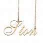 Custom Made Delicate Any Name Necklace for Mother Girlfriend Ston