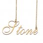 Custom Made Delicate Any Name Necklace for Mother Girlfriend Stone