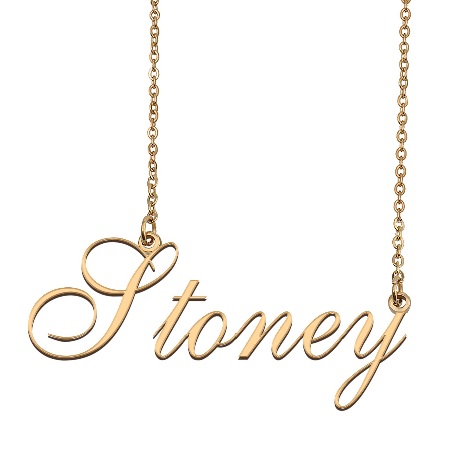 Custom Made Delicate Any Name Necklace for Mother Girlfriend Stoney