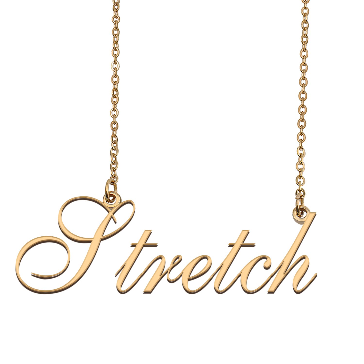 Custom Made Delicate Any Name Necklace for Mother Girlfriend Stretch