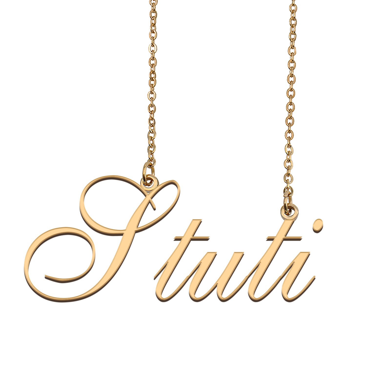 Custom Made Delicate Any Name Necklace for Mother Girlfriend Stuti