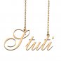 Custom Made Delicate Any Name Necklace for Mother Girlfriend Stuti