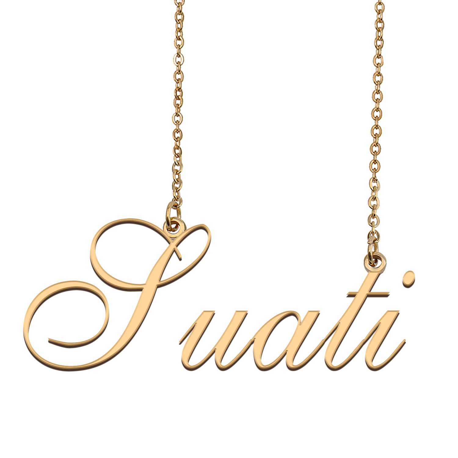 Custom Made Delicate Any Name Necklace for Mother Girlfriend Suati