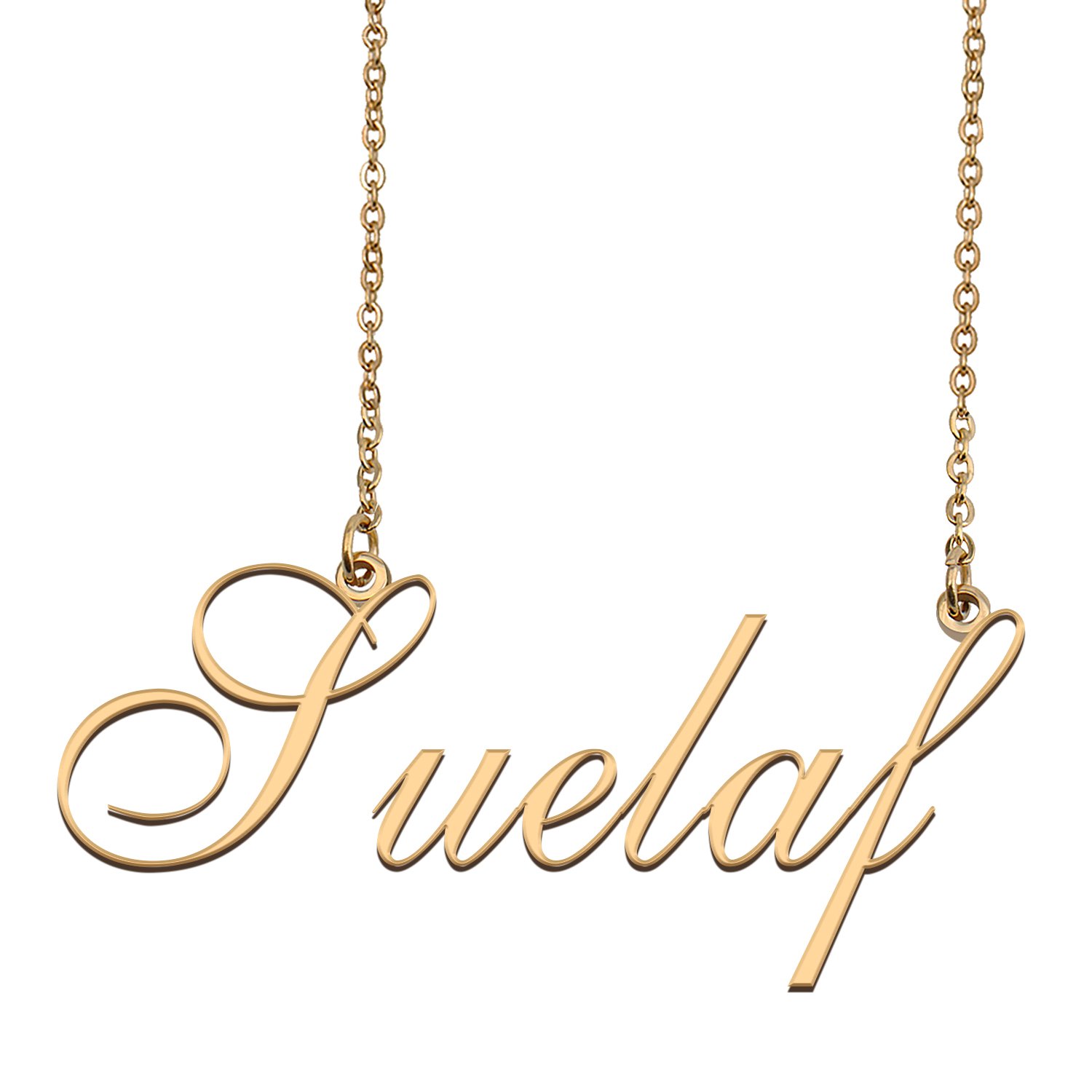 Custom Made Delicate Any Name Necklace for Mother Girlfriend Suelaf