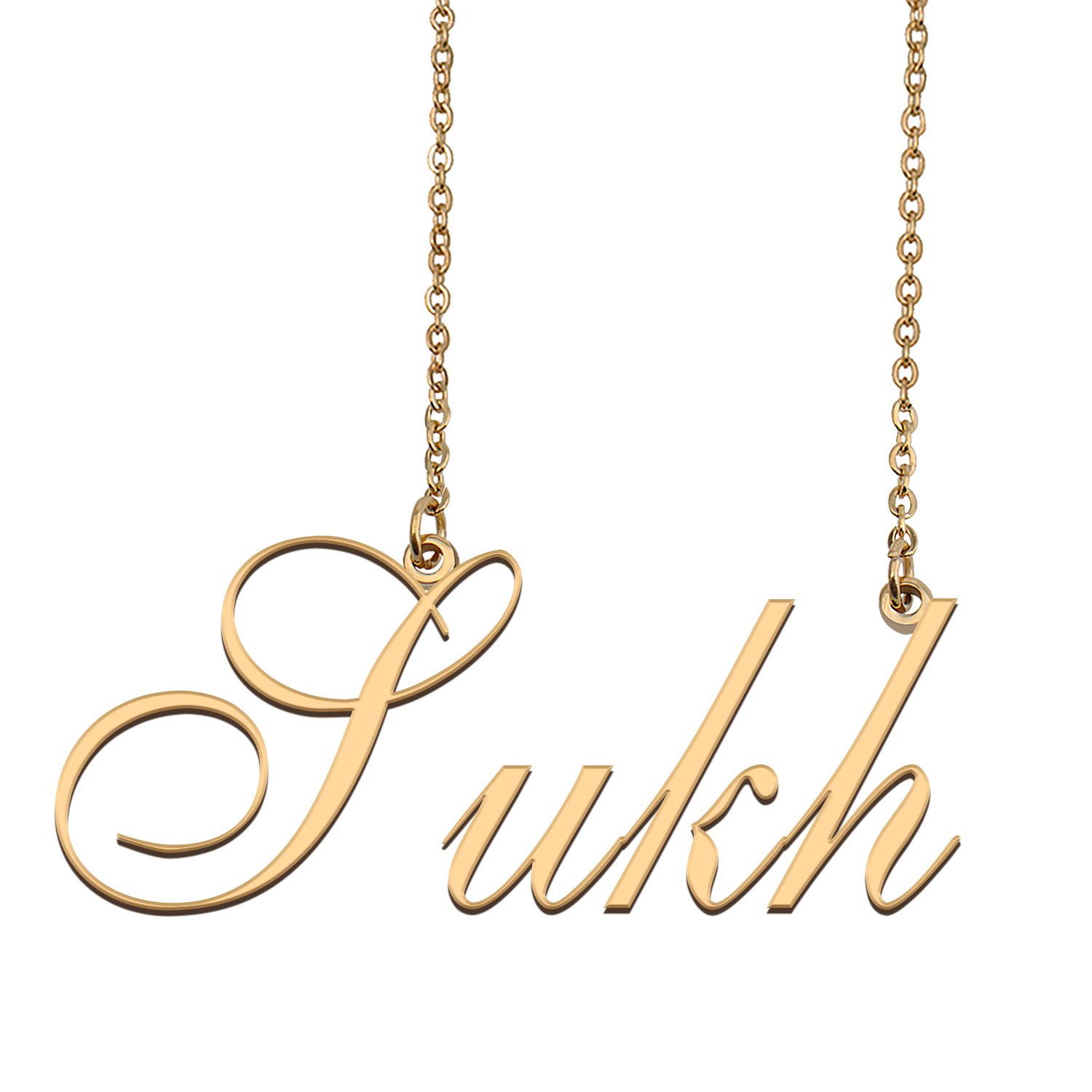 Custom Made Delicate Any Name Necklace for Mother Girlfriend Sukh