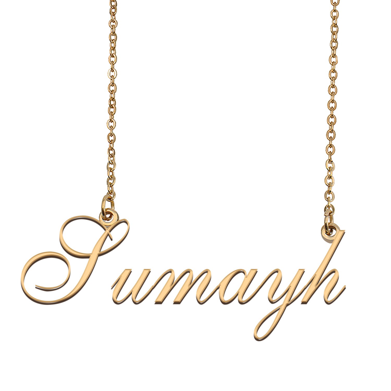 Custom Made Delicate Any Name Necklace for Mother Girlfriend Sumayh