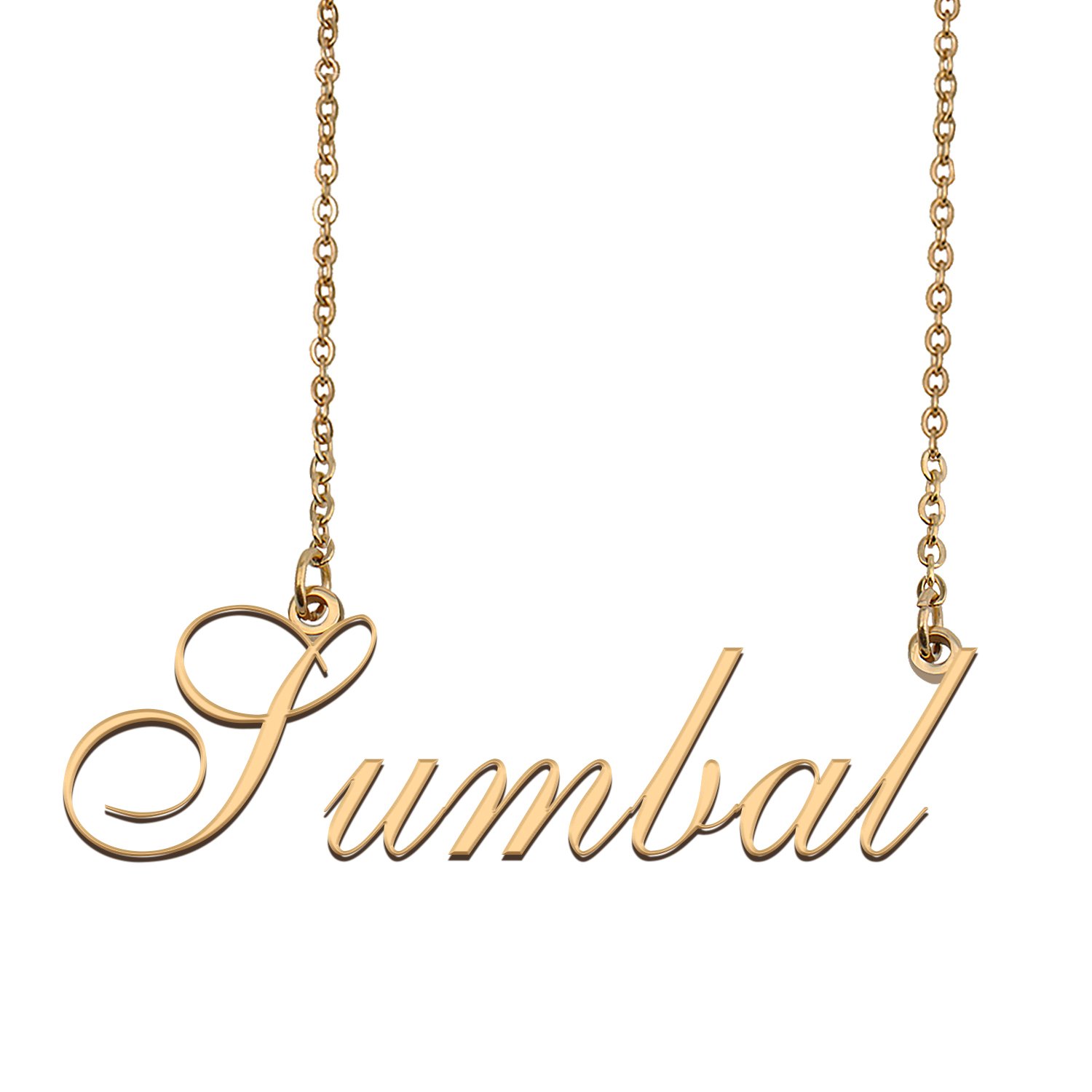 Custom Made Delicate Any Name Necklace for Mother Girlfriend Sumbal