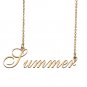 Custom Made Delicate Any Name Necklace for Mother Girlfriend Summer