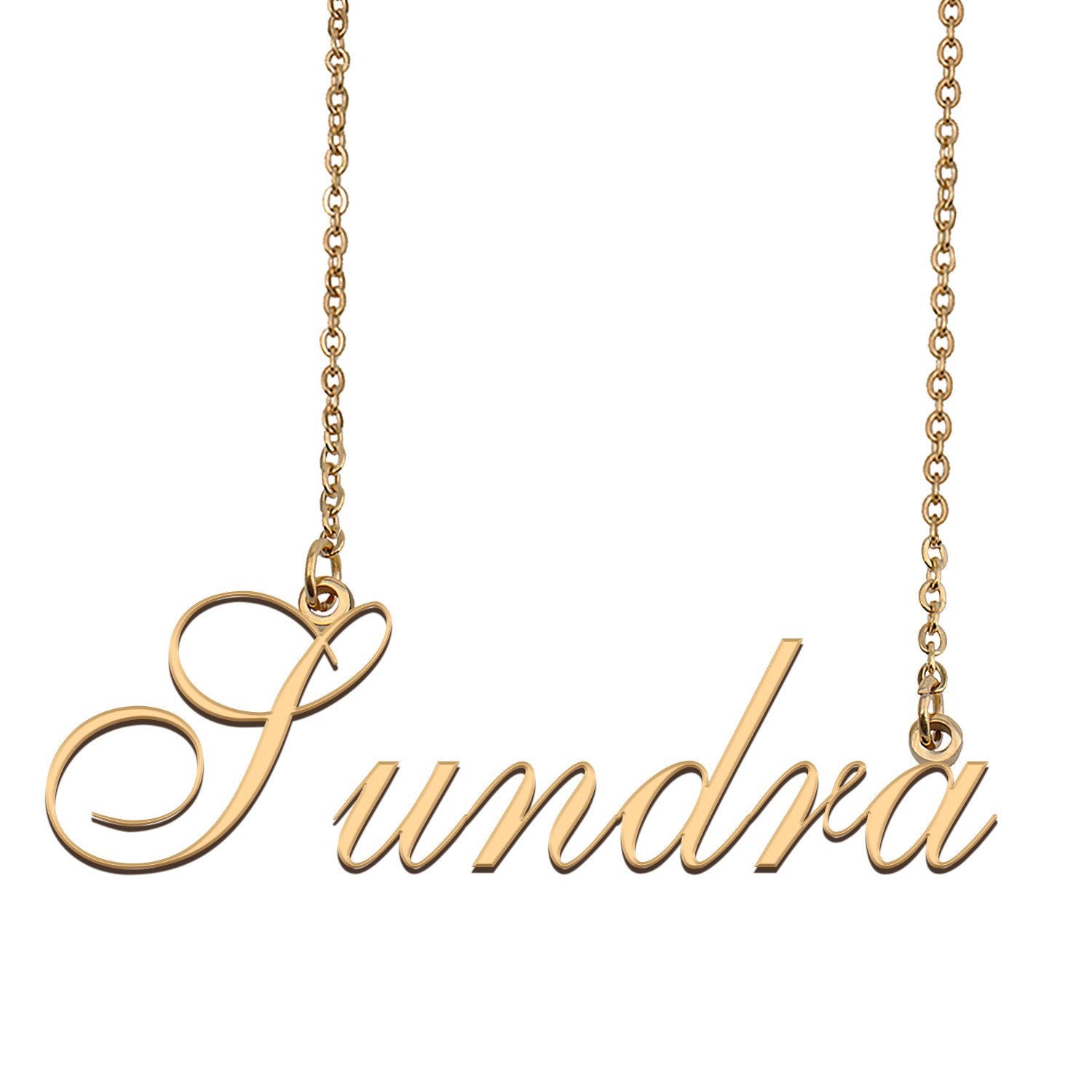 Custom Made Delicate Any Name Necklace for Mother Girlfriend Sundra