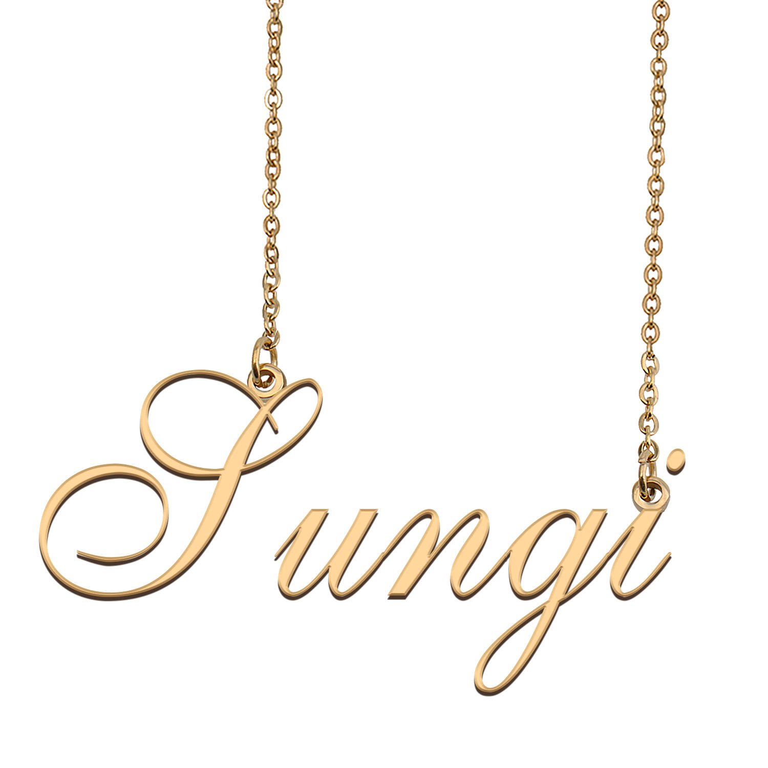 Customized Charm Pendant Jewelry Any Name Necklace for Grandmother for Her Sungi