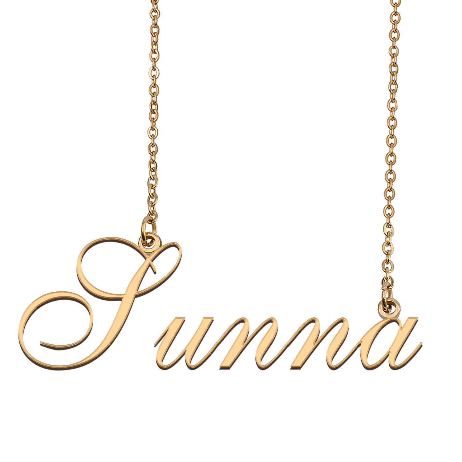 Customized Charm Pendant Jewelry Any Name Necklace for Grandmother for Her Sunna