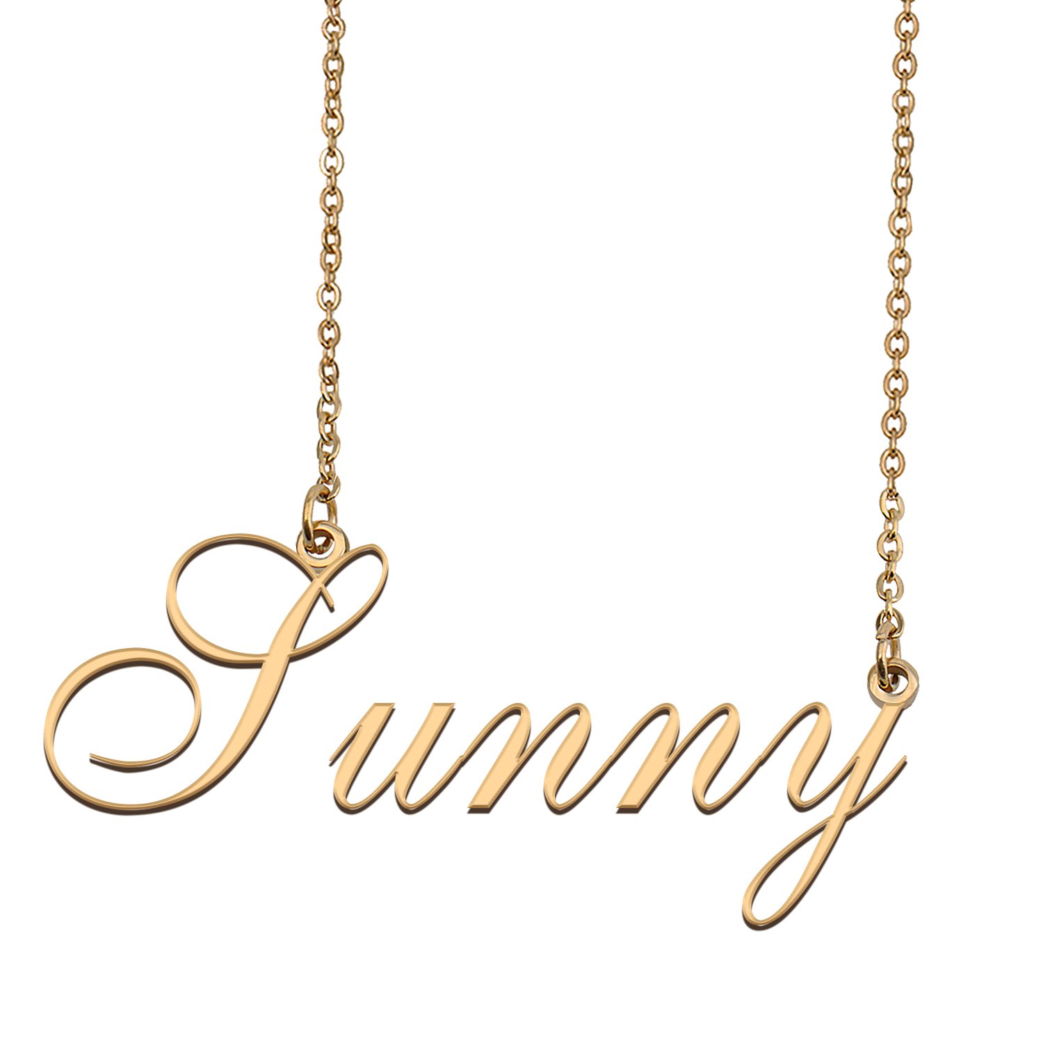 Customized Charm Pendant Jewelry Any Name Necklace for Grandmother for Her Sunny